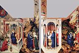 Altarpiece Canvas Paintings - The Dijon Altarpiece